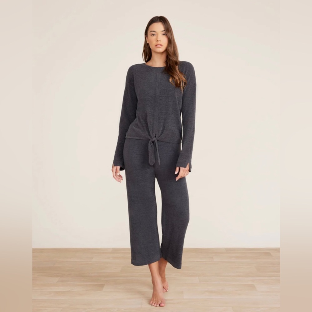 Barefoot Dreams CozyChic Ultra Lite Culotte in Carbon Size M